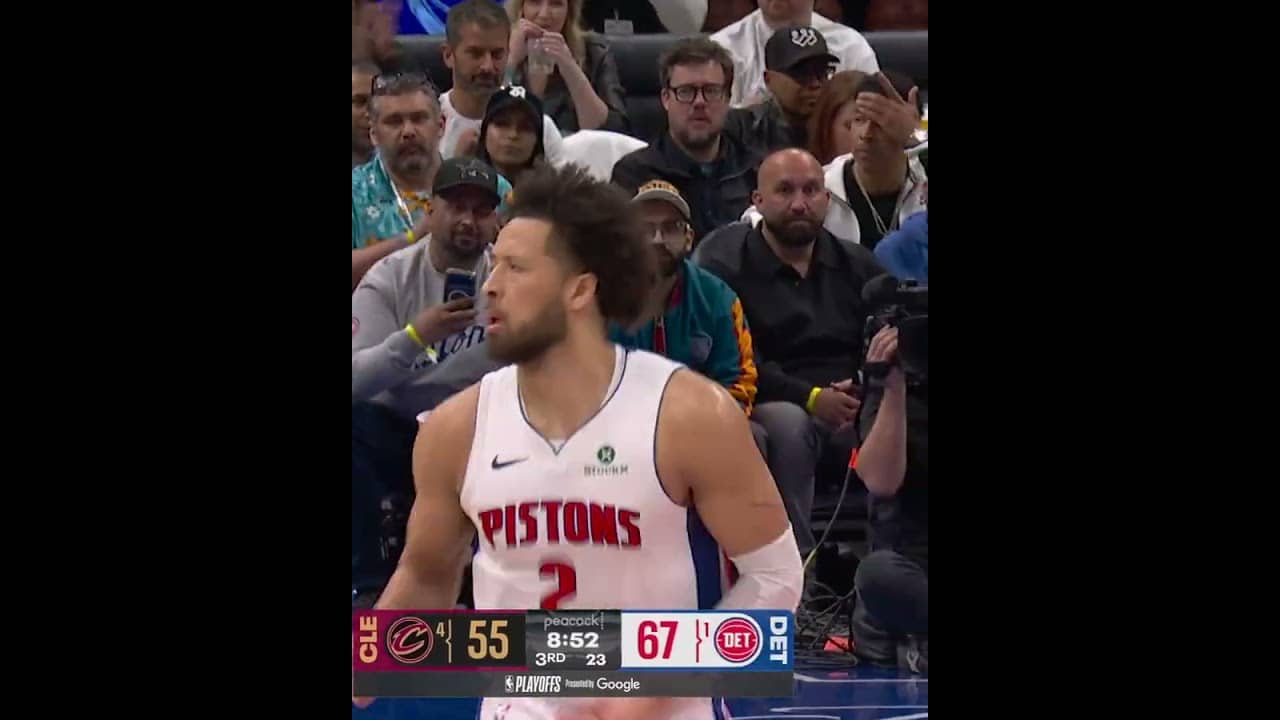 Game 1: 3rd Quarter Top Plays | Pistons vs. Cavs #nba #pistons