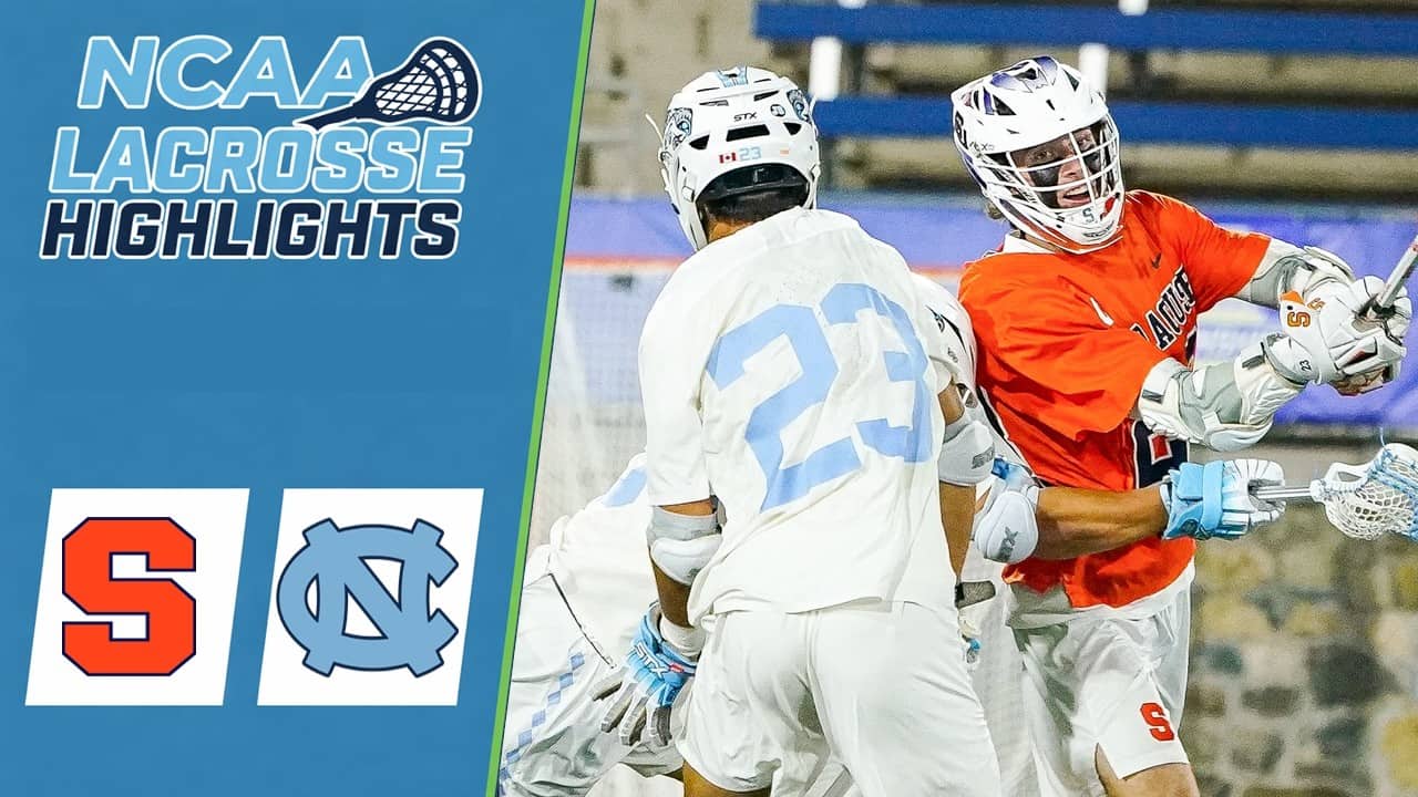 Syracuse vs North Carolina | NCAA College Lacrosse Highlights | May 1, 2026