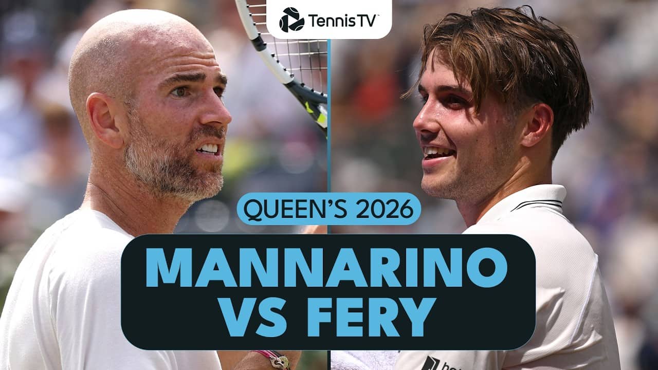 Adrian Mannarino Faces Arthur Fery 🇫🇷🇬🇧 | Queen's 2026 Highlights