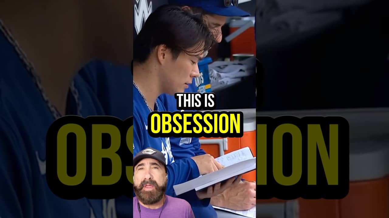 Yoshinobu Yamamoto is Obsessed #baseball #mlb
