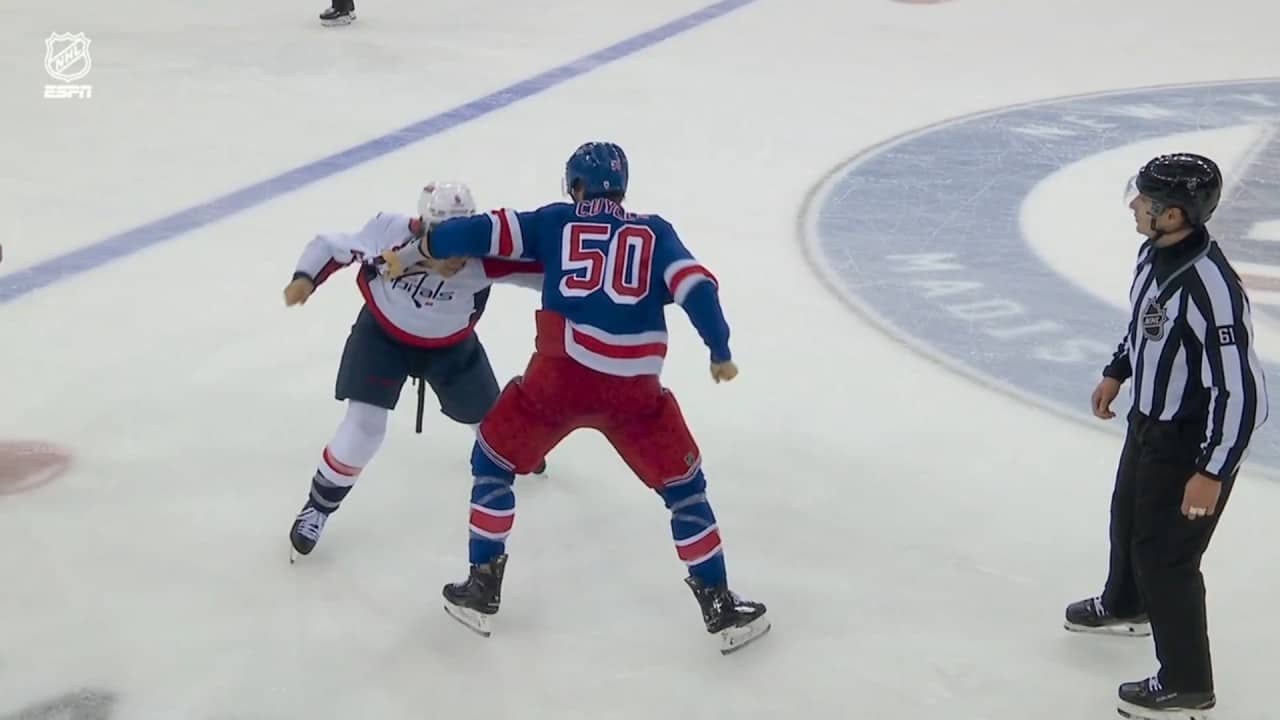 Will Cuylle Drops The Gloves With Jakob Chychrun
