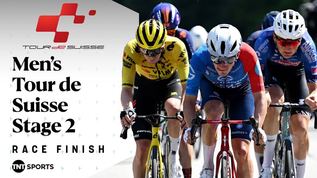 FABULOUS EFFORT! 💫 | 2026 Tour de Suisse Men's Stage 2 Final KM's | TNT Sports Cycling