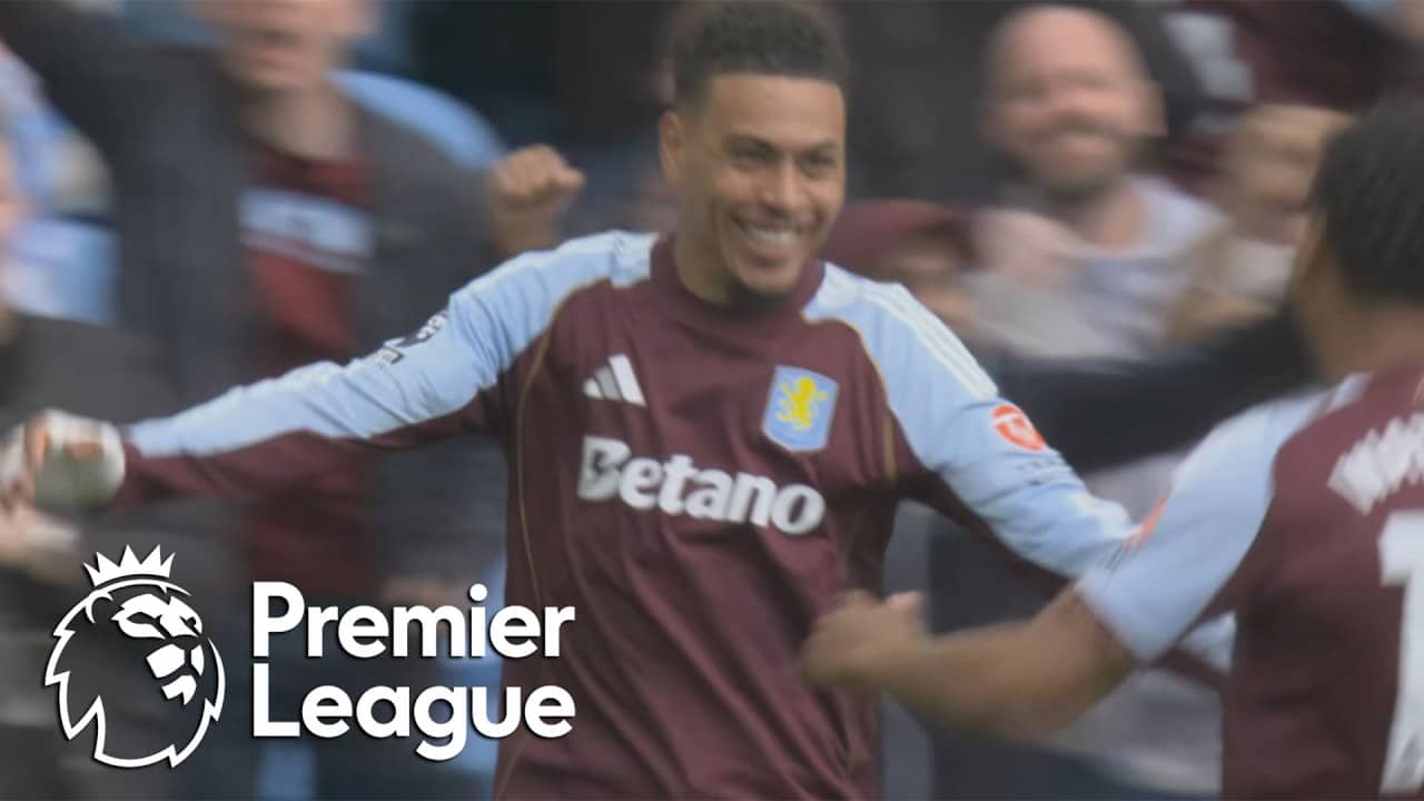Morgan Rogers nets Aston Villa's third against Sunderland | Premier League | NBC Sports