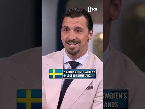 Zlatan shares his thoughts about Sweden's performance against Netherlands 🇸🇪