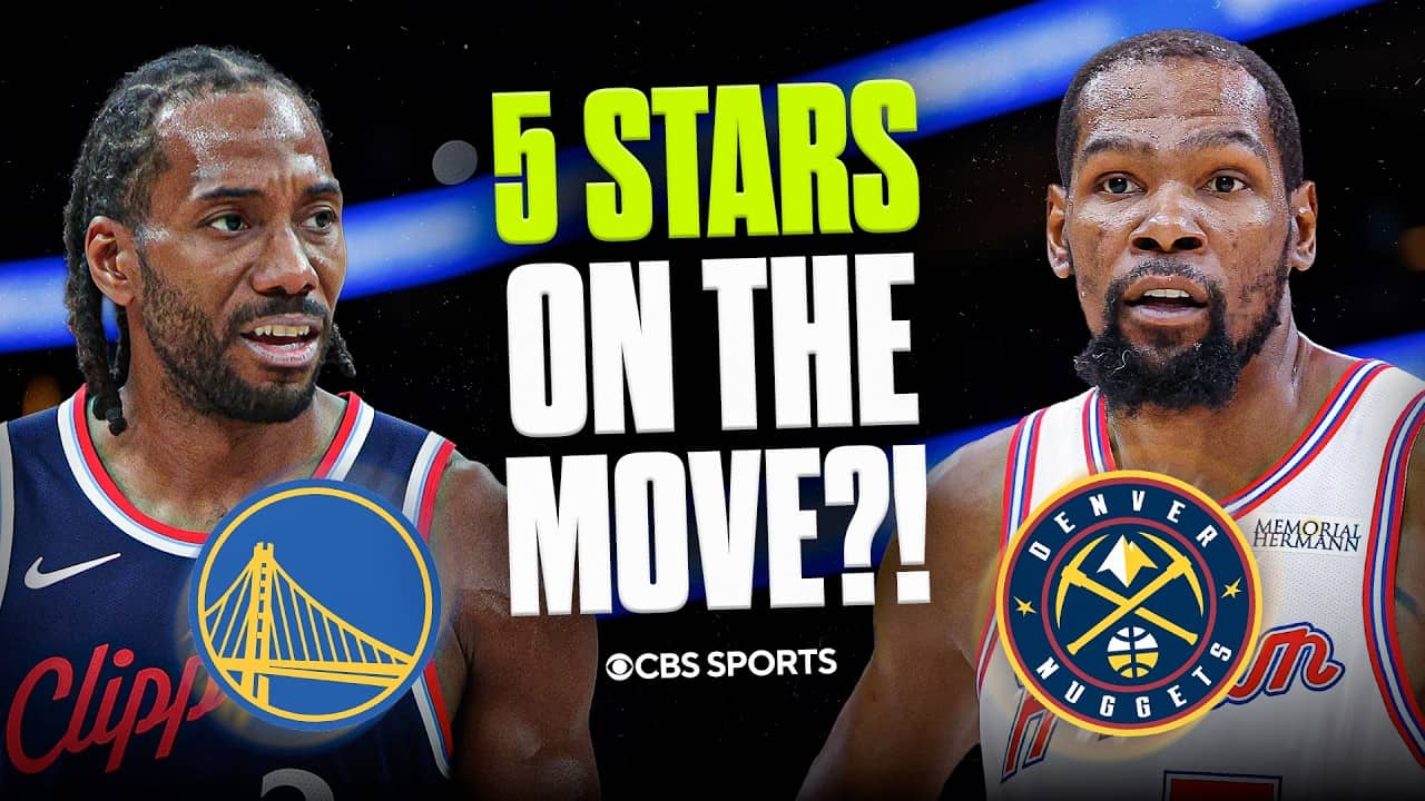 5 NBA Superstars who could be TRADED this offseason 👀 | Kawhi, KD, Giannis, & More