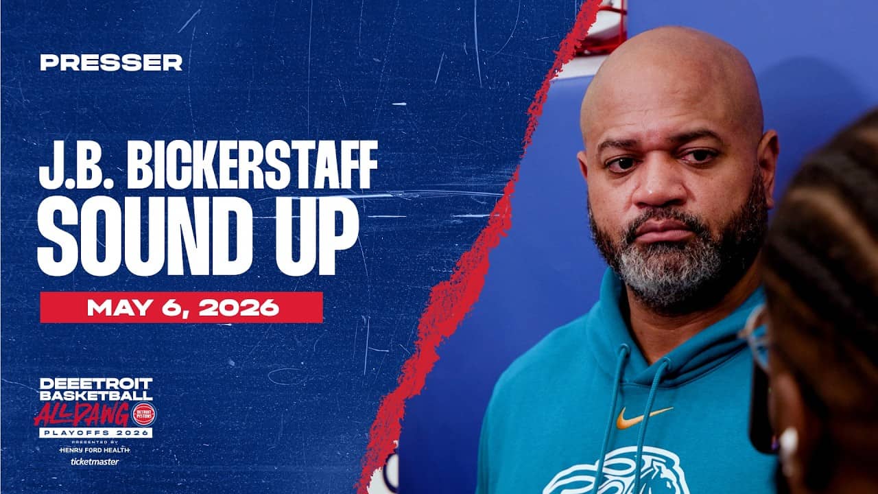 Postseason Media Availability | J.B. Bickerstaff | Wednesday May 6th 2026
