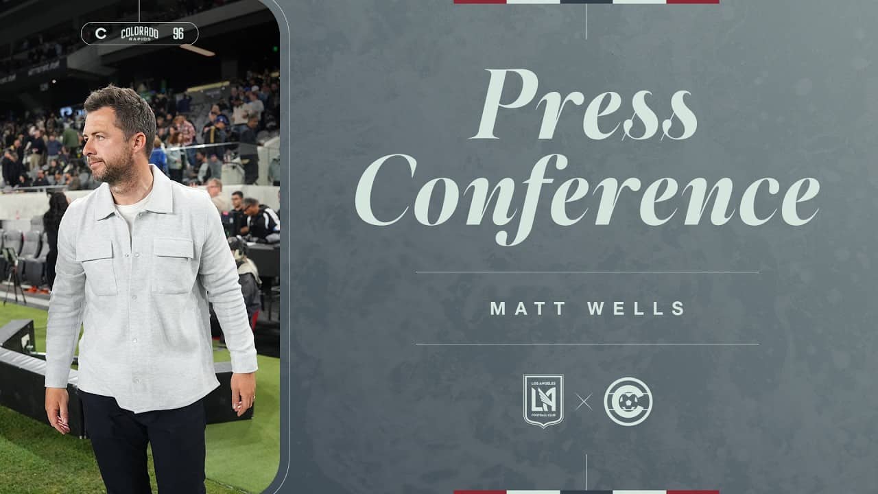 Press Conference | Matt Wells on strong showing in LAFC road contest
