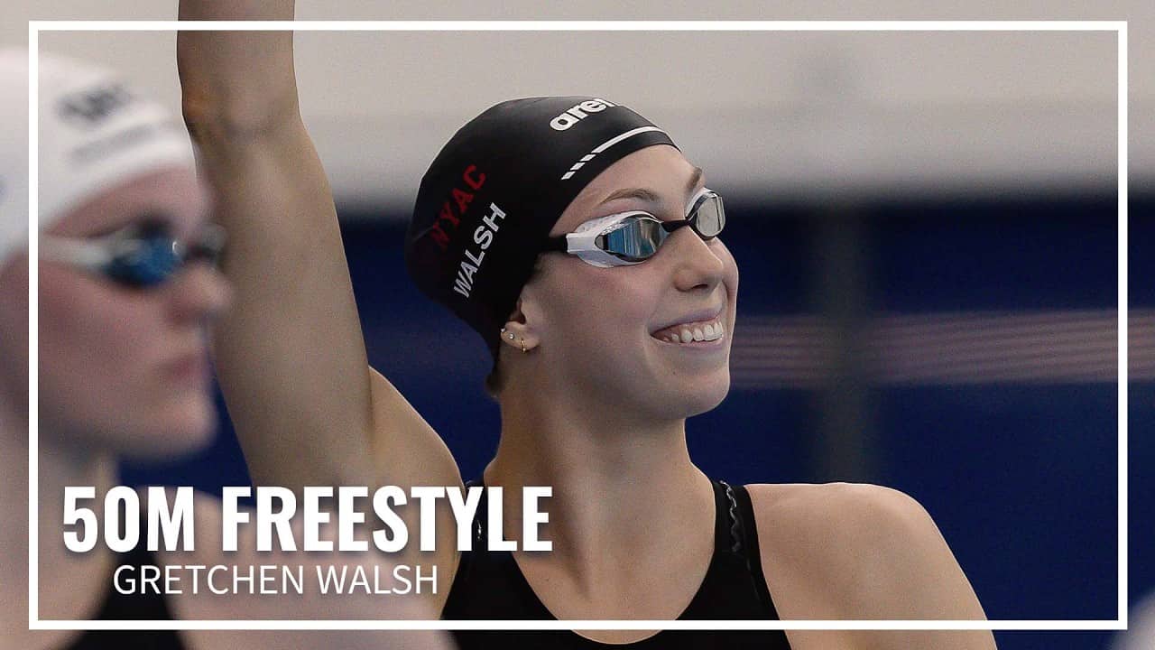 Gretchen Walsh Sprints to Victory in 50M Freestyle | 2026 TYR Pro Swim Series Westmont