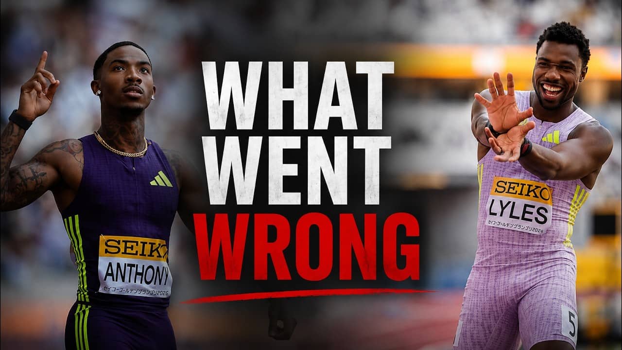 Jordan Anthony vs Noah Lyles | Technical Breakdown | Diamond League Rome 2026