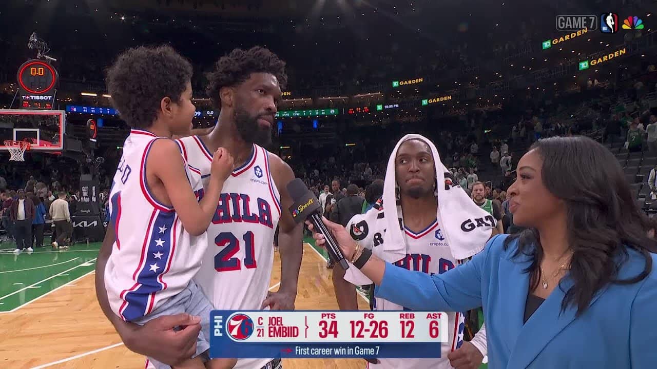 Joel Embiid & Tyrese Maxey Speak After Historic Game 7 Win In Boston | May 2, 2026