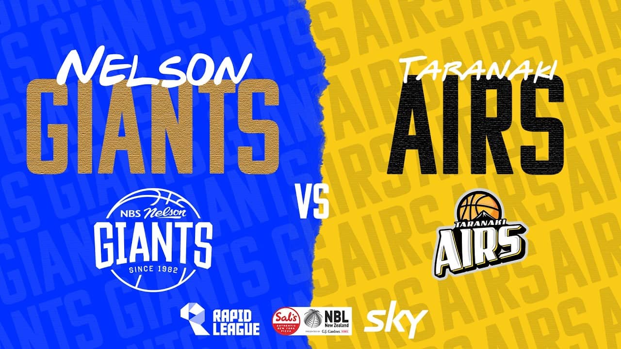 Nelson Giants v Taranaki Airs | Full Basketball Game | @SalsNBL  2026