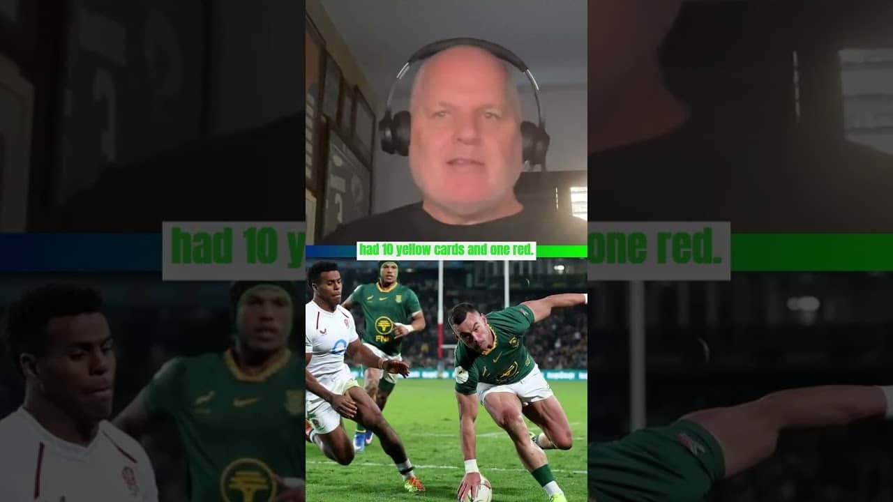 Did cards ruin England’s contest with South Africa? 🟨 🤔 #englandrugby #springboks #rugby
