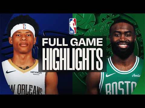 PELICANS at CELTICS | FULL GAME HIGHLIGHTS | April 10, 2026
