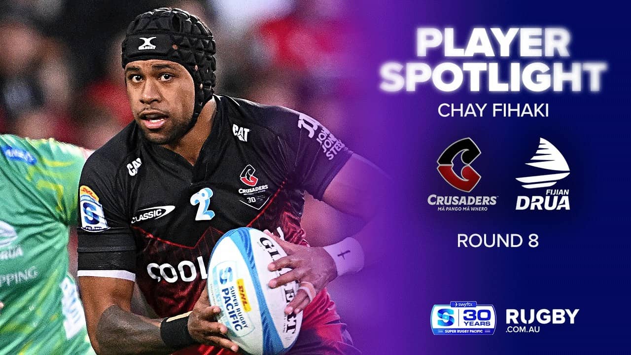 Chay Fihaki shows his class for the Crusaders 🔥 | Super Rugby Highlights