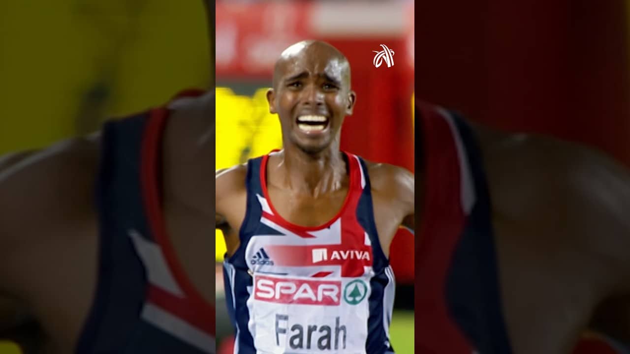 When Mo Farah did the distance double 🙆‍♂️ #trackandfield #athletics #europeanathletics #sports