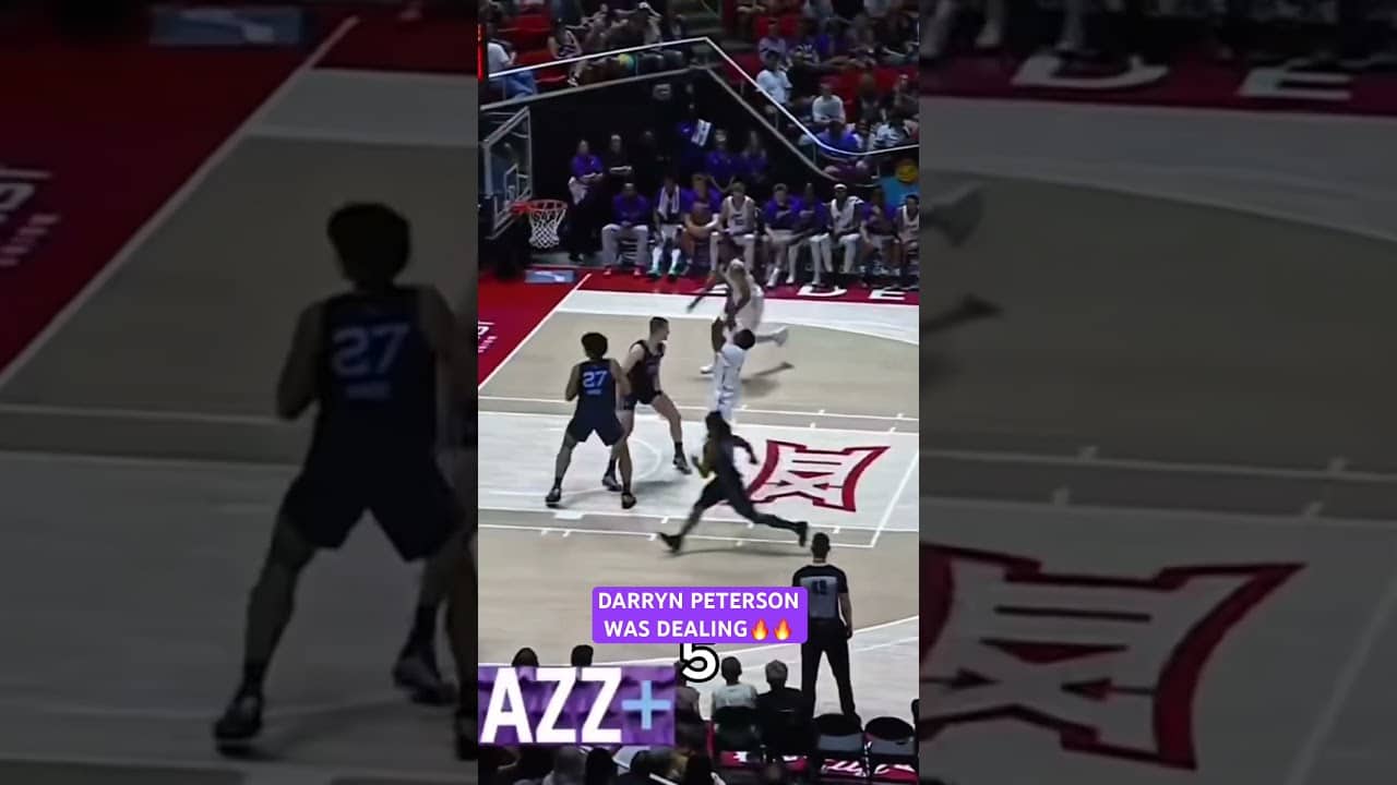 Darryn Peterson Assist Tracker for 12 AST