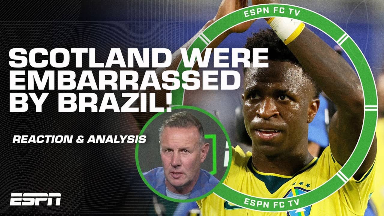 REACTION to Brazil vs. Scotland 🔥 Neymar makes first appearance + Morocco expectations | ESPN FC
