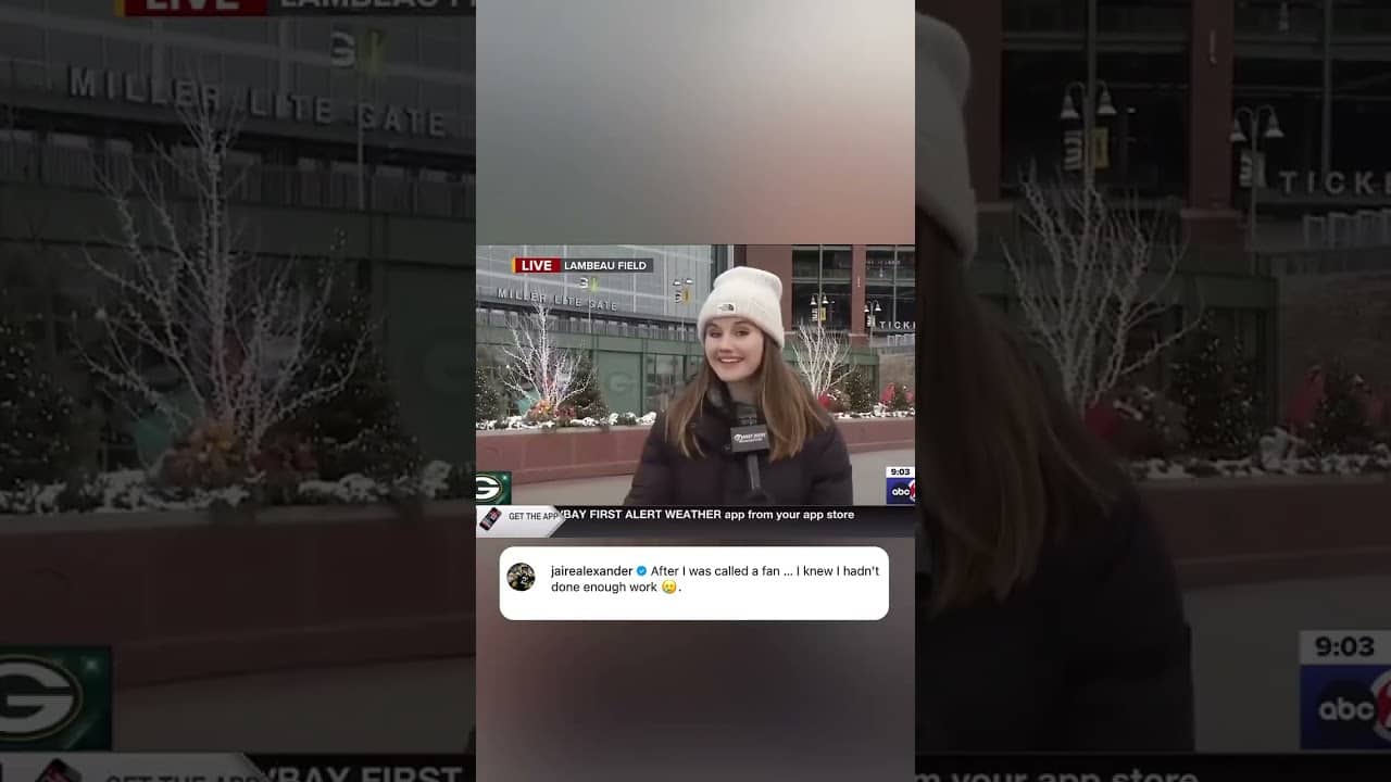 Jaire keeping it real 😂 (via via wbaytv2, emilyrobertsnews/IG)