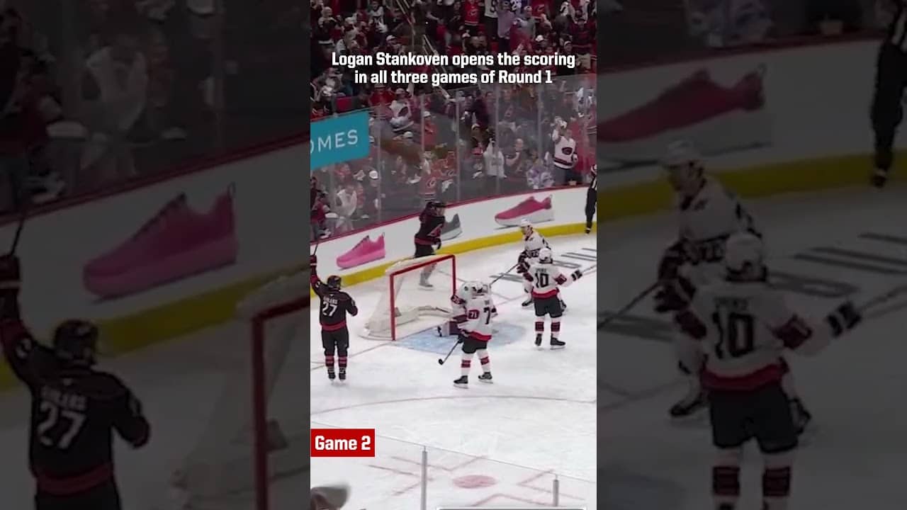 3 goals to start 3 games for Logan Stankoven 😤