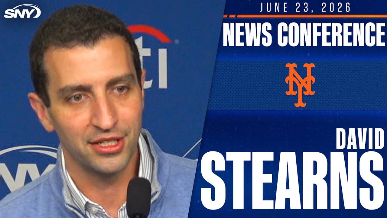 David Stearns on state of Mets' rotation, failing to meet expectations