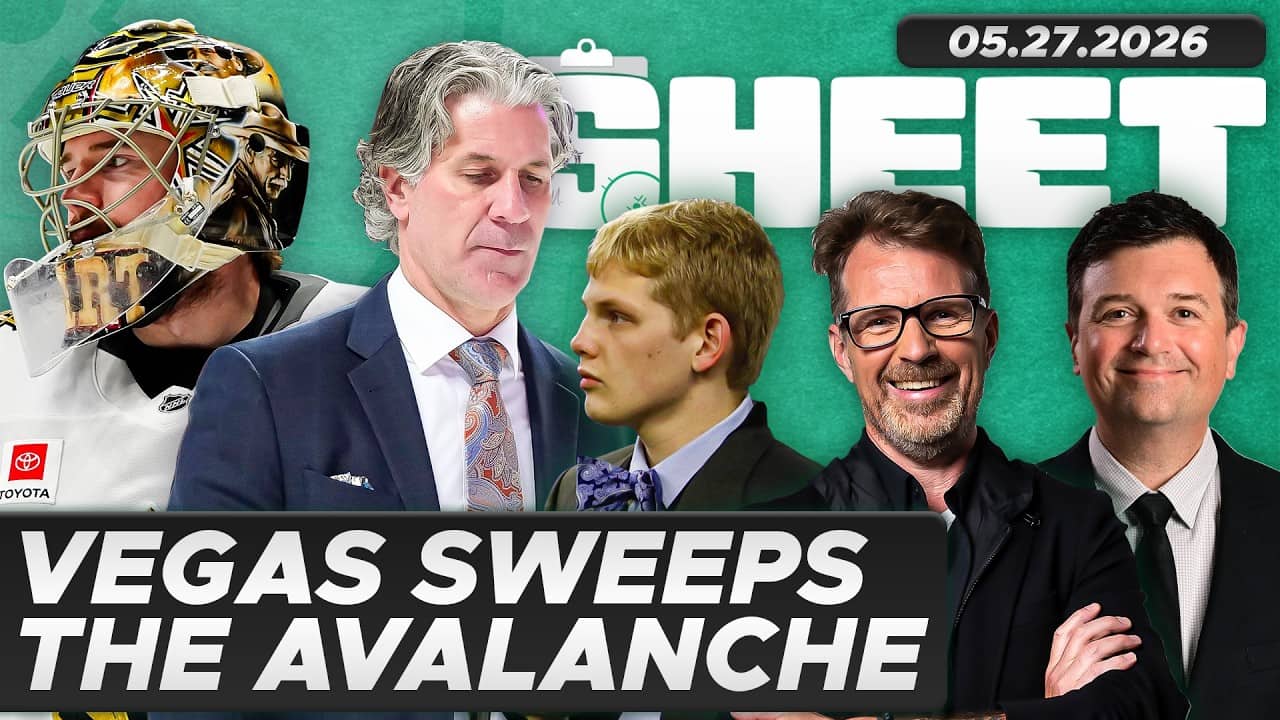 Vegas Sweeps Colorado and ECF Game 4 Preview ft. Peter Baugh & Greg Wyshynski | The Sheet