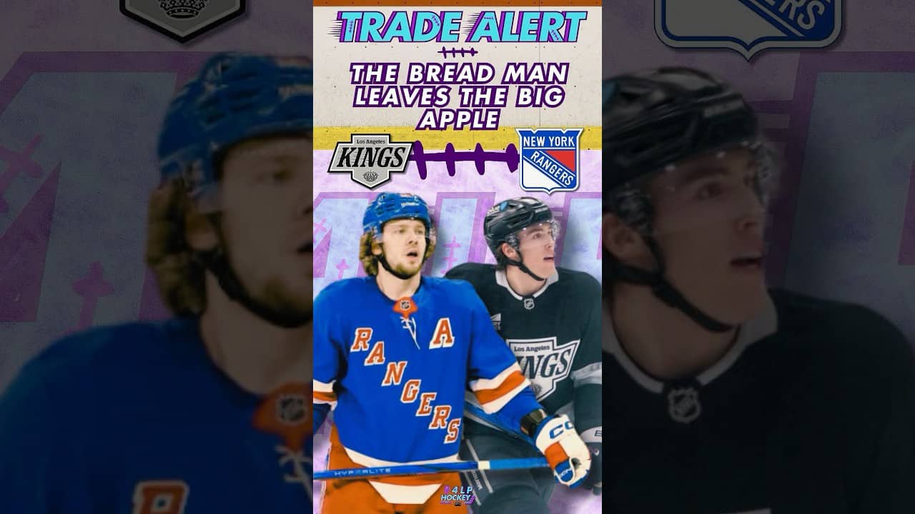 BREADMAN LEAVES THE BIG APPLE 🍎 🍞 #nhl #hockey #hockeyshorts #nhlshorts #nhltradedeadline #nyr