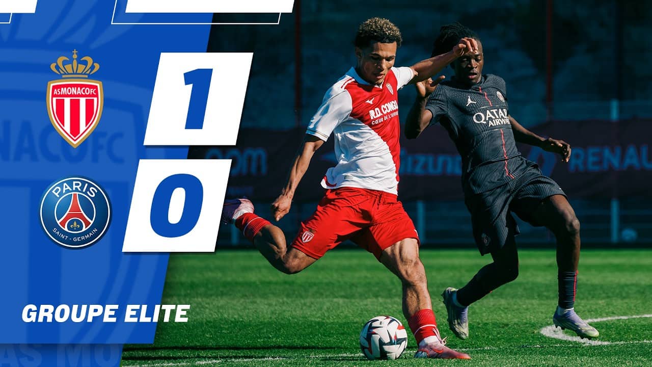 Résumé, AS Monaco 1-0 - Groupe Élite