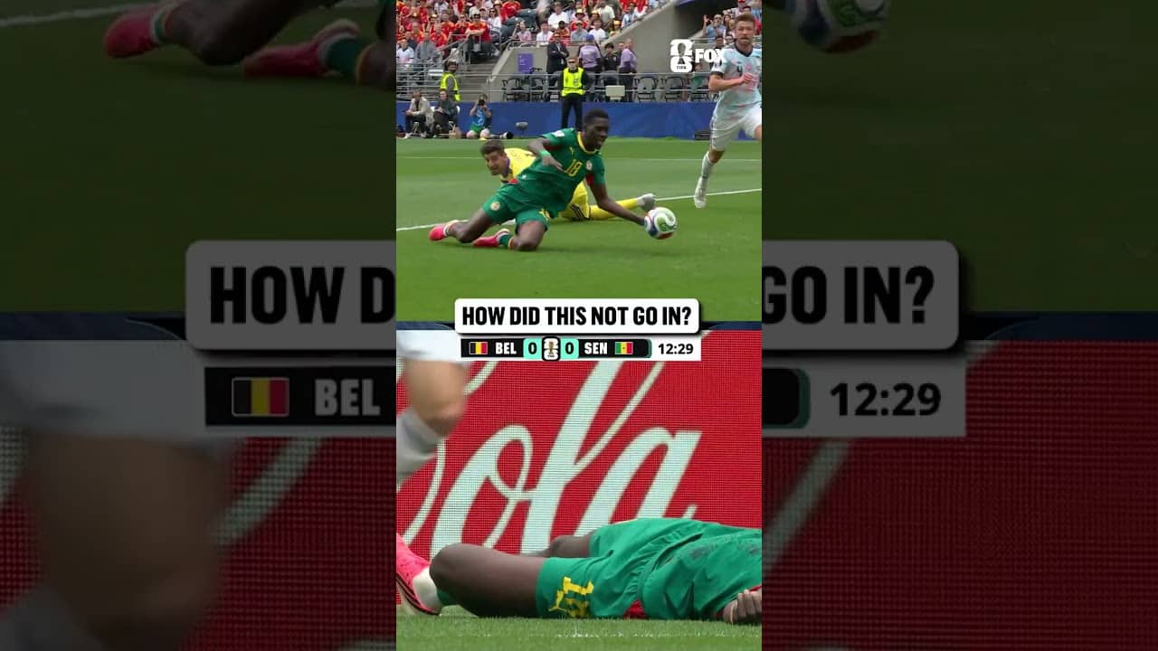 SO CLOSE for Senegal early 🤯