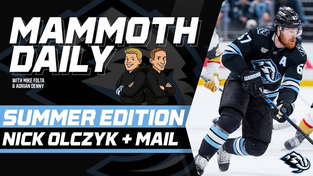 Mammoth Daily | Jun. 9, 2026: Nick Olczyk Before Game 4, Mailbag, Fun Questions at NHL Combine