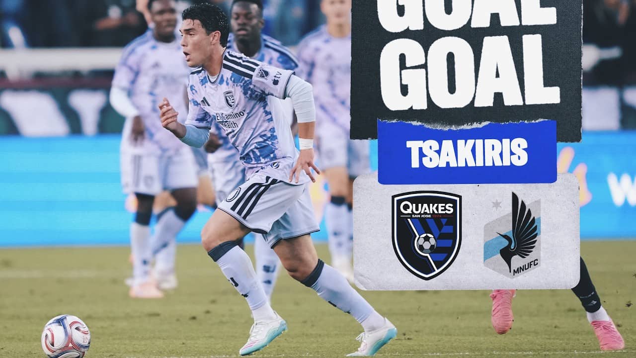 GOAL: Ousseni Bouda and Niko Tsakiris link up for a goal vs Minnesota United FC | April 28, 2026