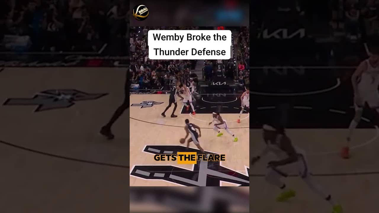 Wemby's Gravity Is Breaking OKC's Defense One Possession at a Time