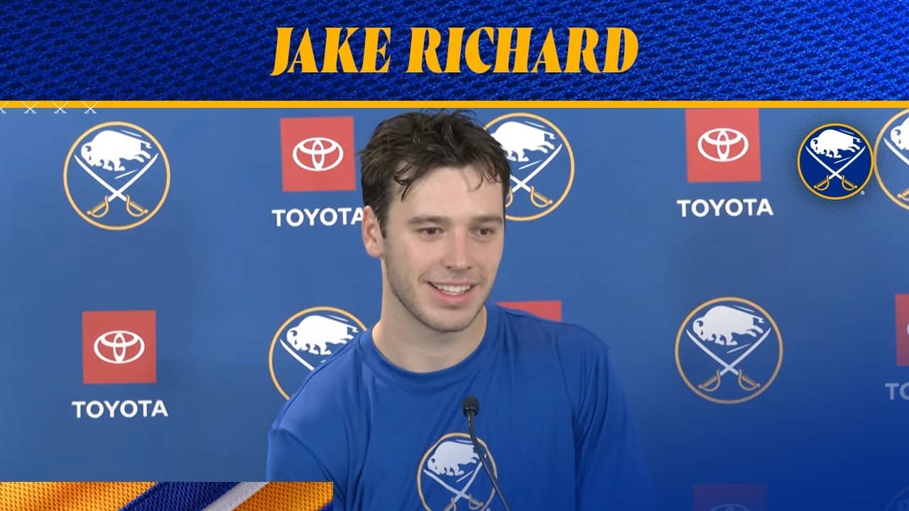 "Every Camp Has Been Awesome" | Jake Richard After Development Camp | Buffalo Sabres