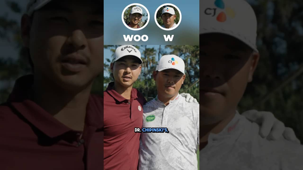Min Woo vs Si Woo in a Chipping Game of 'Woo'
