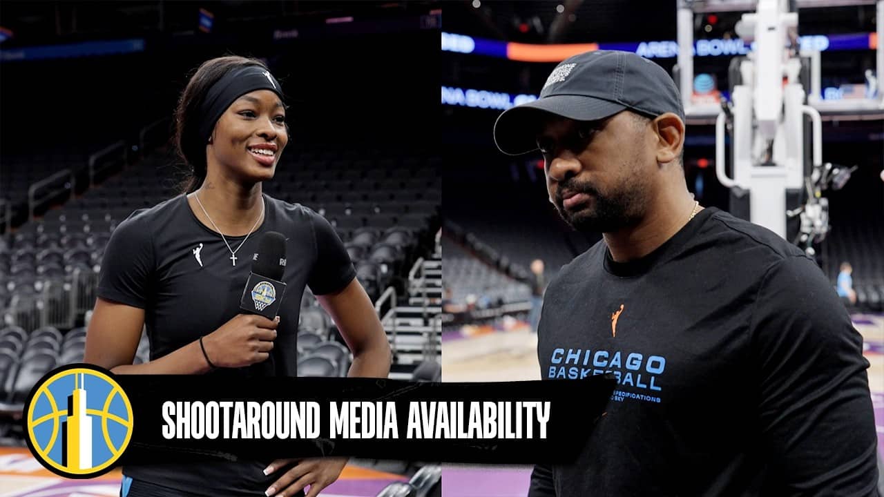 Rickea Jackson & Tyler Marsh Speak Ahead of Matchup Phoenix Mercury | Media Availability