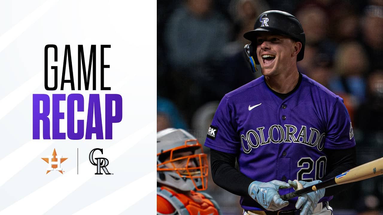 Astros vs. Rockies Game Highlights (4/6/26) | MLB Highlights