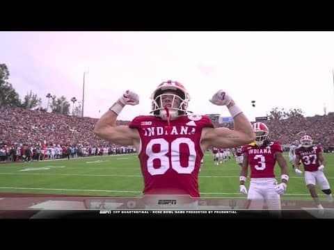 Indiana scores the FIRST TD of the Rose Bowl as Mendoza finds Becker 🎯 | ESPN College Football