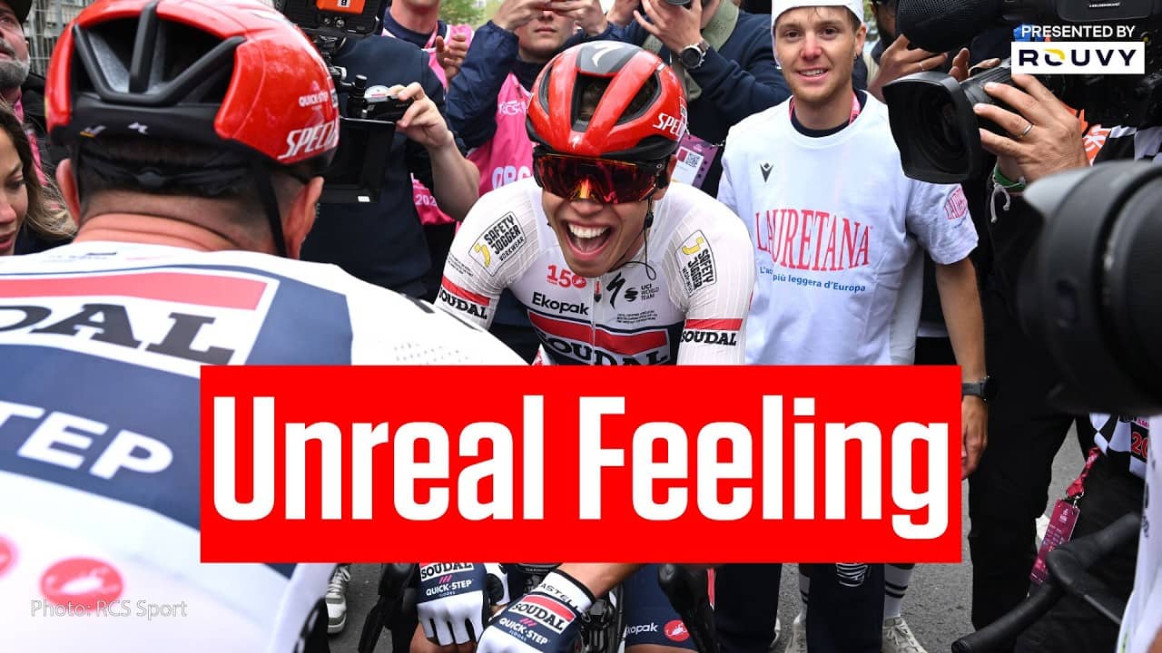 Paul Magnier Can’t Believe He Won Pink In Giro d'Italia 2026 Stage 1