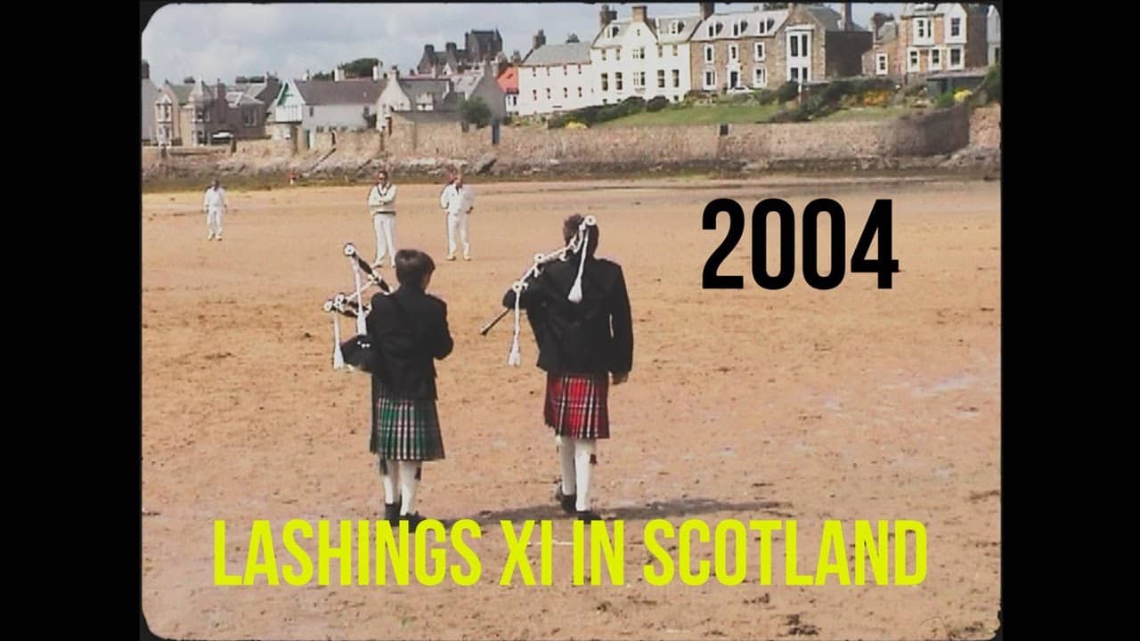 Lashings World XI in  Scotland - 2004 - Rare footage