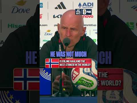 High praise from Norway manager Ståle Solbakken for Erling Haaland 🇳🇴