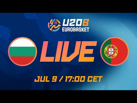 LIVE - Bulgaria v Portugal | FIBA U20 Women's EuroBasket 2026 Division B | Qualifying Round