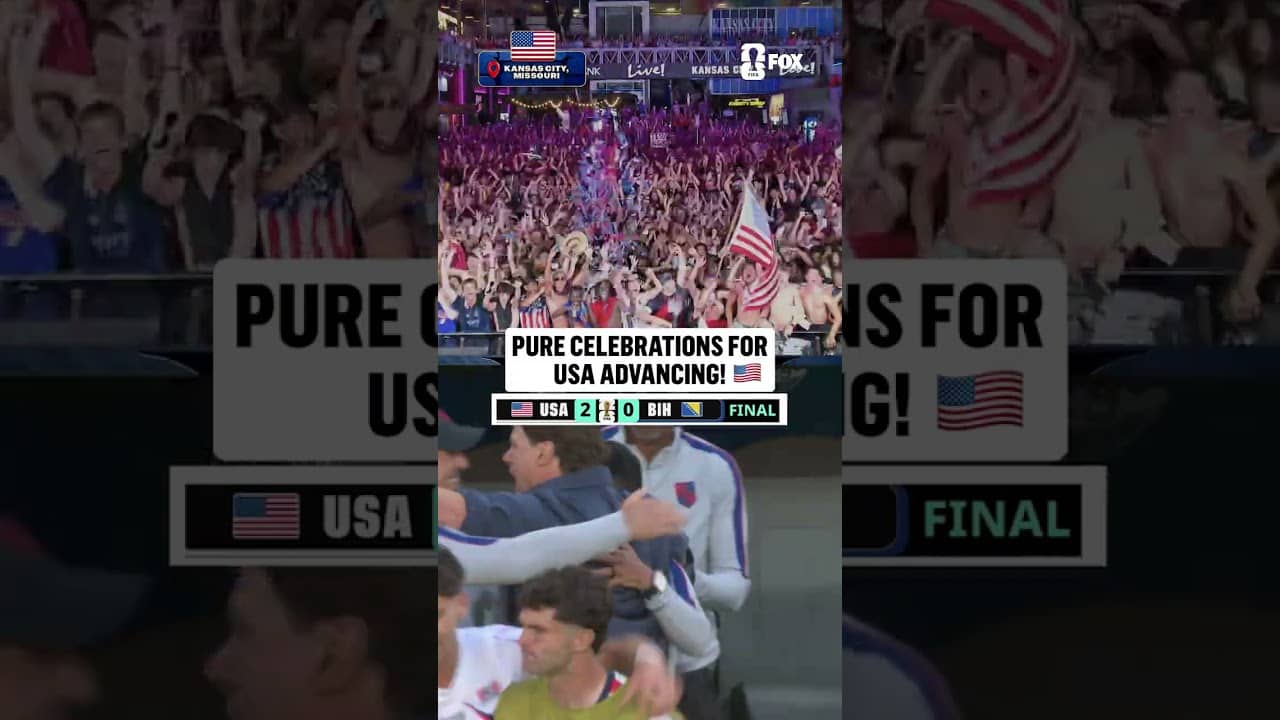 Kansas City went WILD at the final whistle