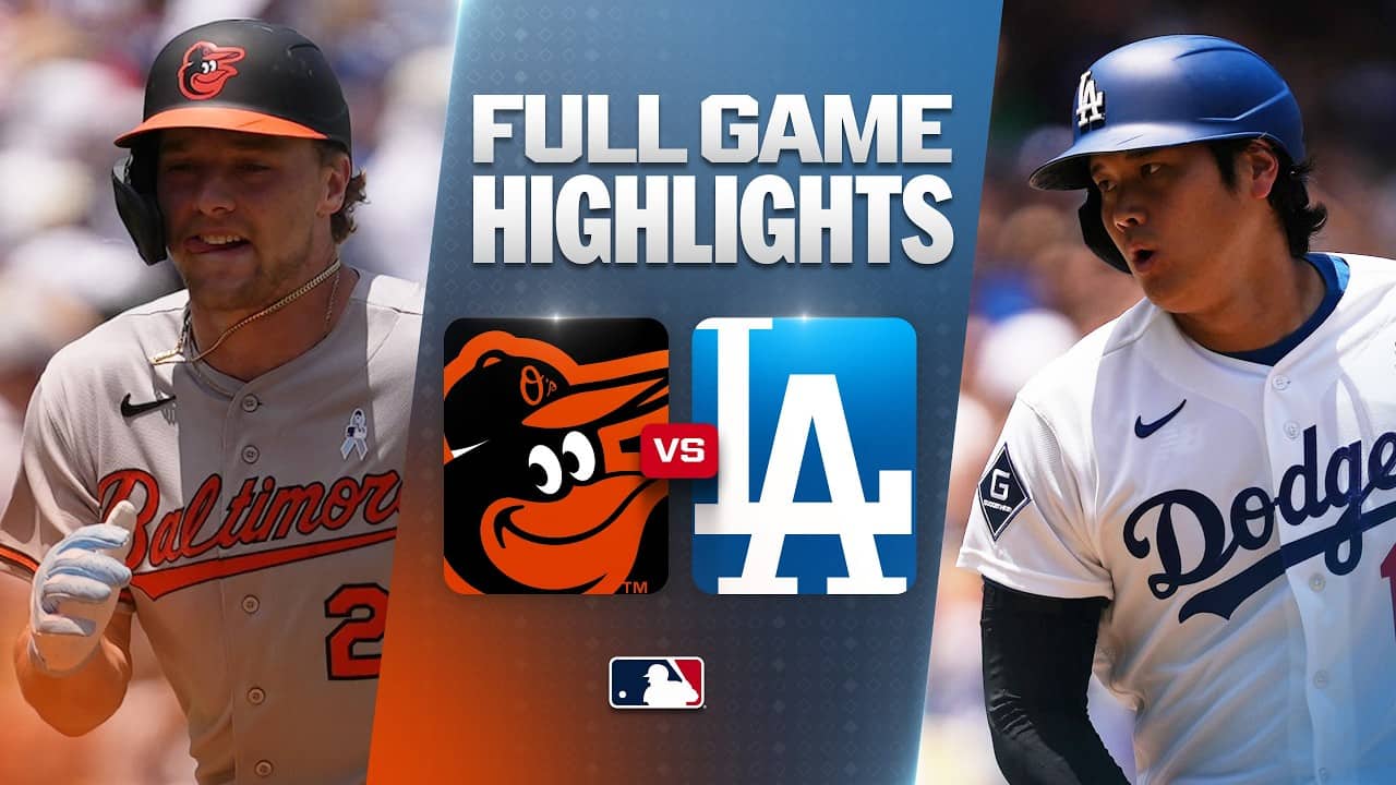 ORIOLES vs. DODGERS Full Game Highlights (6/21/26) | MLB Highlights