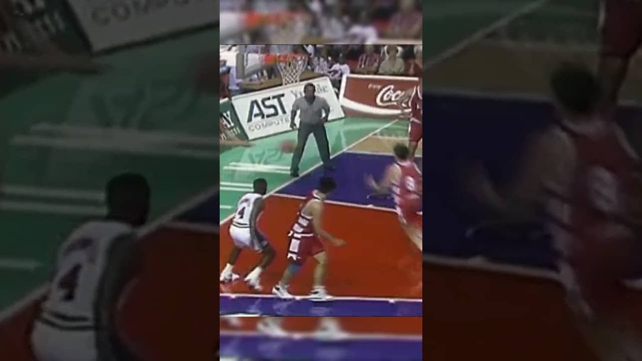 Reggie Miller’s catch & shoot was lethal 🎯 #FIBAWC