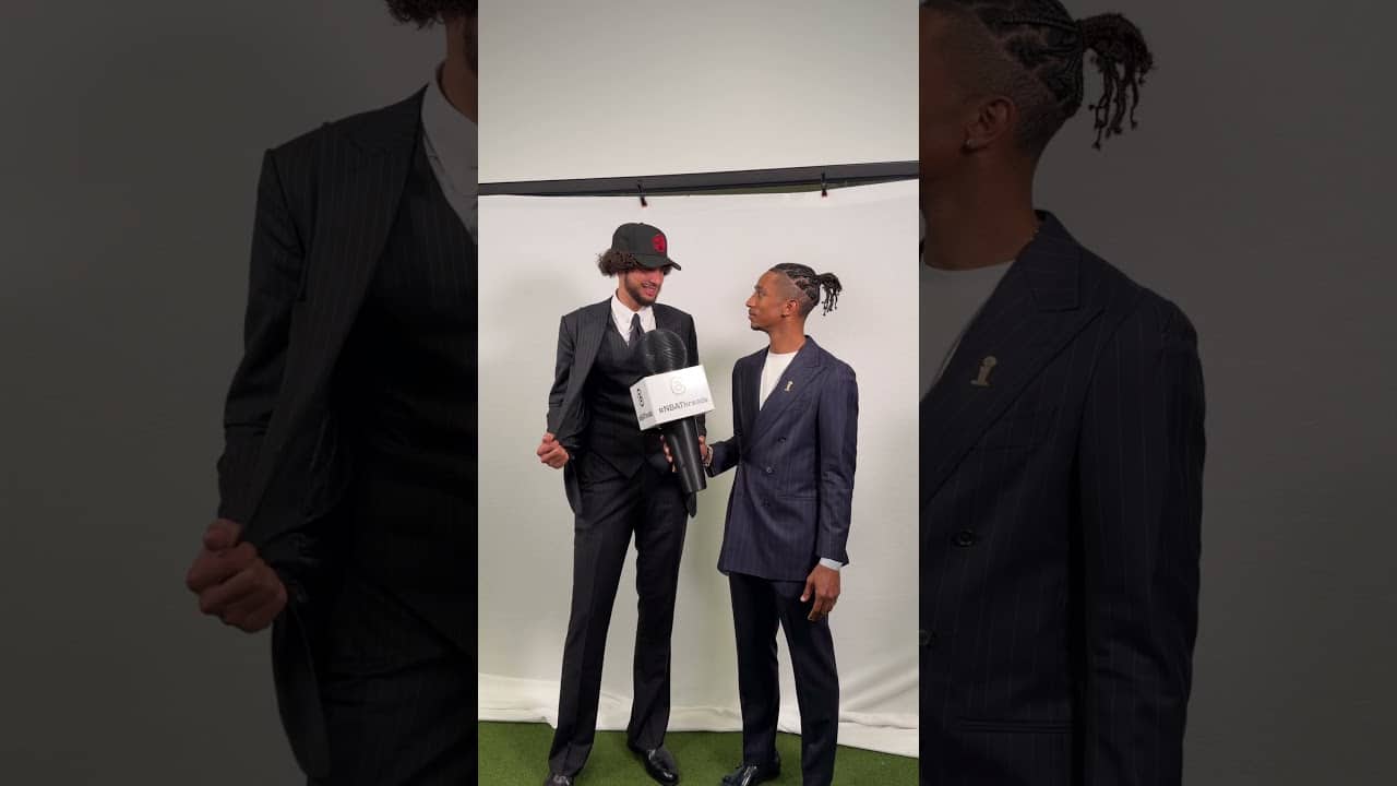 BEHIND THE SCENES AT NBA DRAFT WITH ALLEN GRAVES 🤳