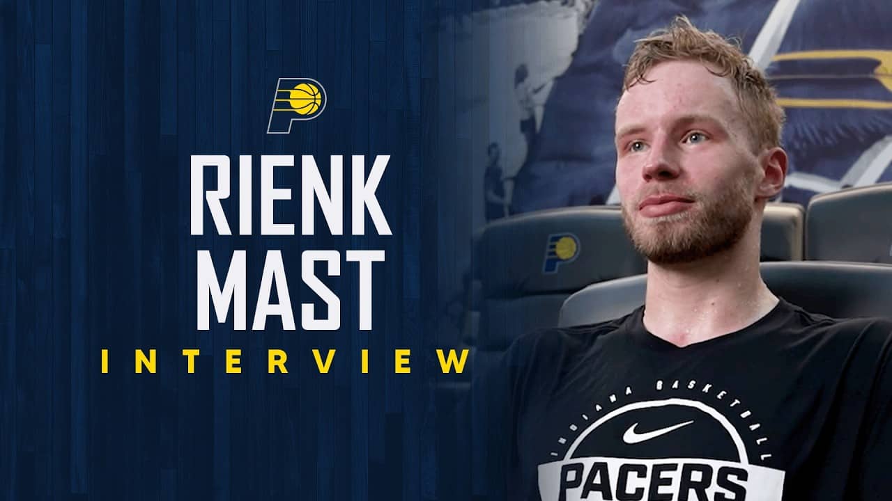 Rienk Mast 1-on-1 Interview | Indiana Pacers Prospect Workouts
