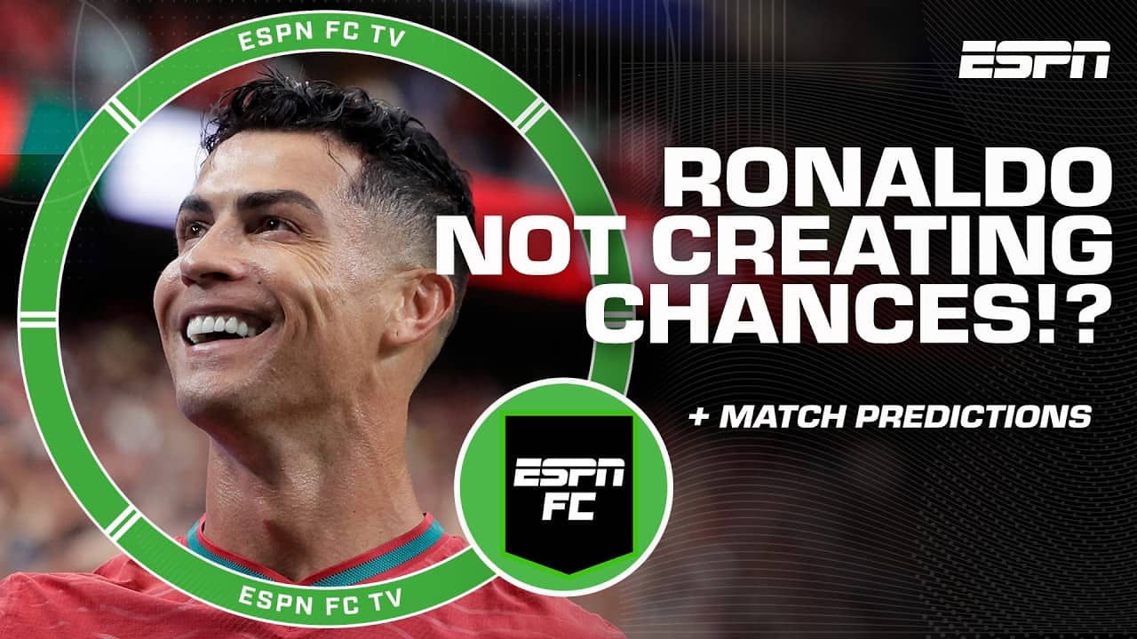 PREDICTION TIME! 🔮 Portugal break down + How many more goals will Cristiano Ronaldo score? | ESPN FC
