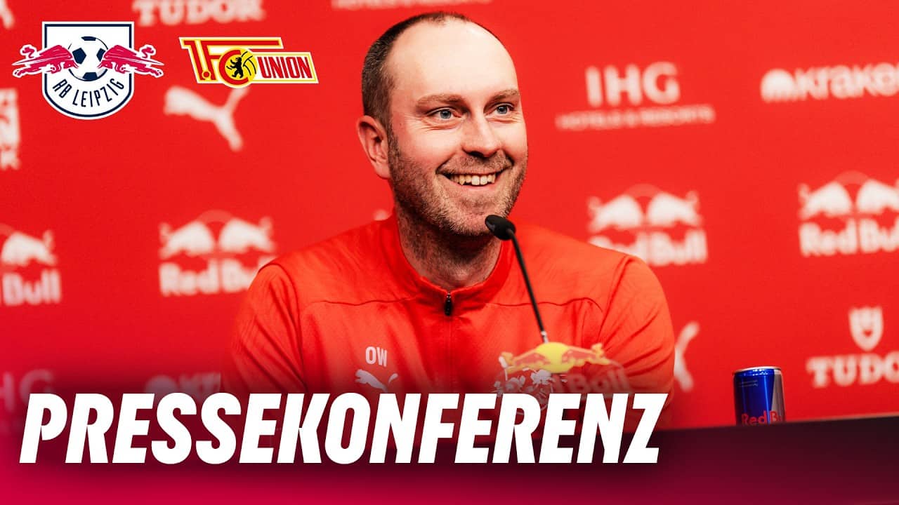 LIVE 🔴 Pressekonferenz vor RB Leipzig - Union Berlin | Bundesliga