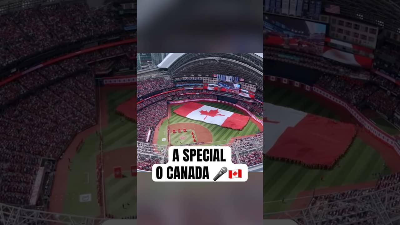 No place we’d rather be on Canada Day 🥹🍁❤️ #MLB #Toronto #BlueJays #CanadaDay #RogersCentre