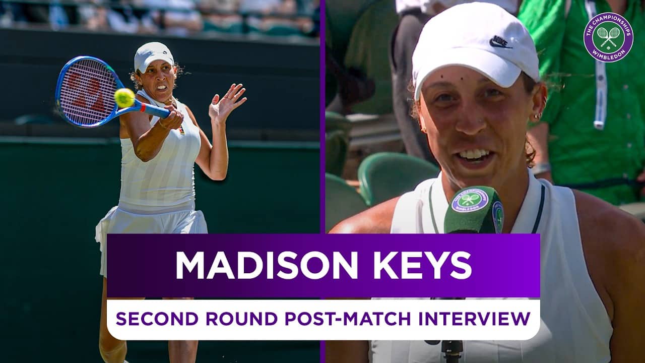 "Such an amazing atmosphere" | Madison Keys | Second Round Post-match Interview