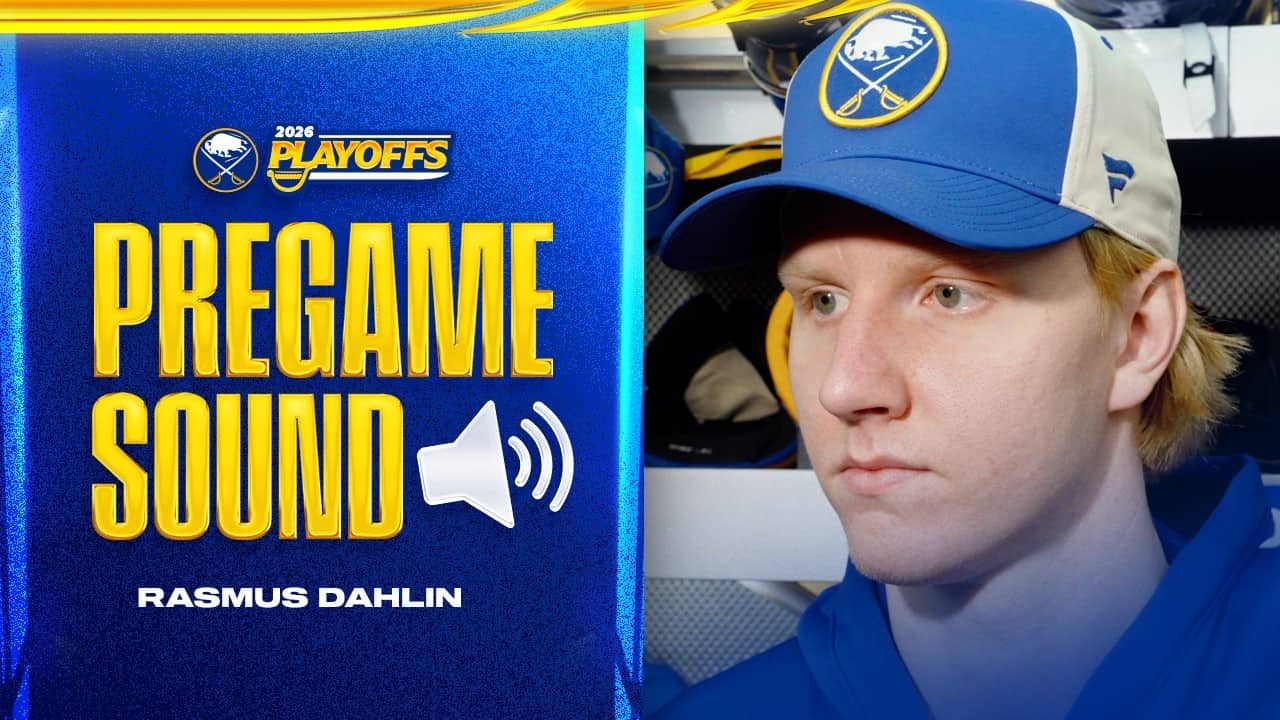 "We Have A Job To Do" | Rasmus Dahlin Ahead Of Game 1 Of NHL Playoffs | Buffalo Sabres